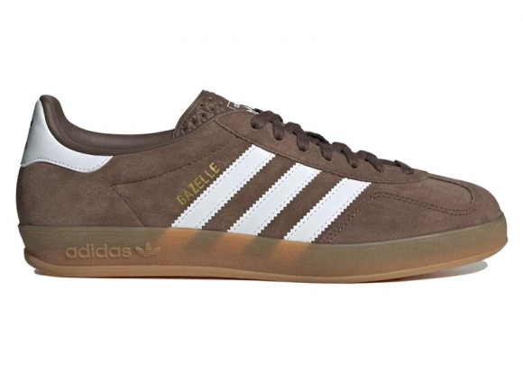 adidas Gazelle Indoor Earth Strata White Gold Metallic