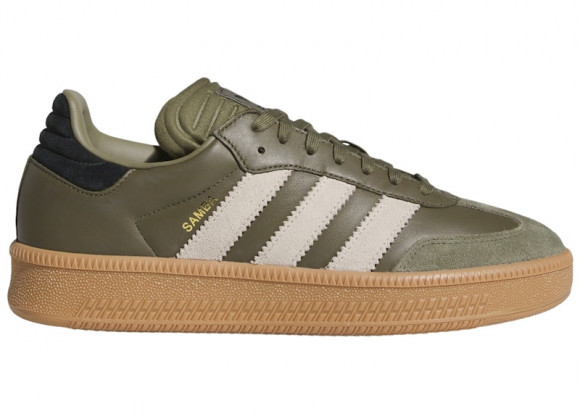 adidas Samba XLG Olive Strata Wonder Beige Gold Metallic - JQ2387