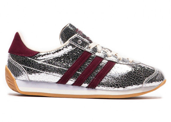 adidas Country OG Silver Metallic Maroon (Women's) - JQ5111