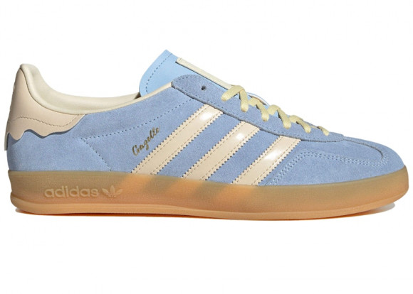 adidas Gazelle Indoor Light Blue Yellow Gum (Women's) - JR8029