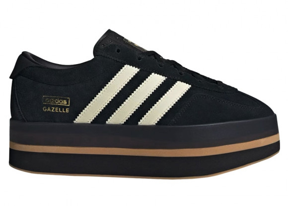 adidas Gazelle Stack Black Cream White (Women's) - JS0239