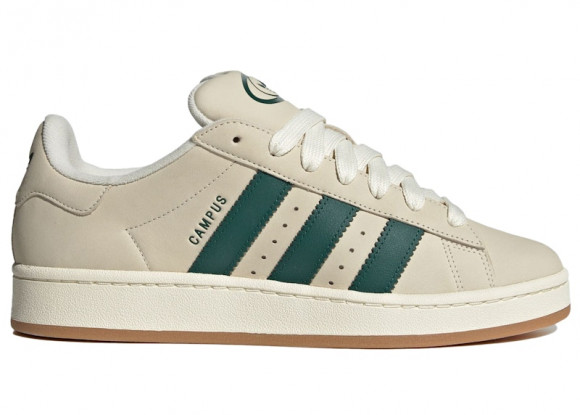 adidas Campus 00s Cream White Collegiate Green - JS3446