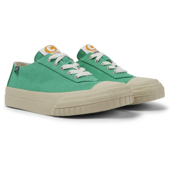 Camper Camaleon - Sneakers For Women - Green, Cotton Fabric - K201160