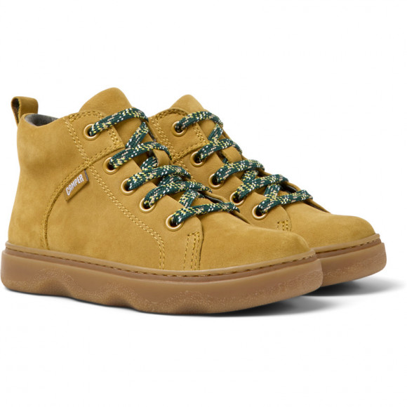 Camper Kido - Boots For Girls - Brown, Suede - K900189