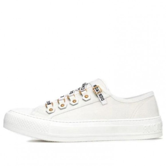 (WMNS) Dior Walk'N'Dior Low Top 'White Canvas' - KCK177CVA_S06W