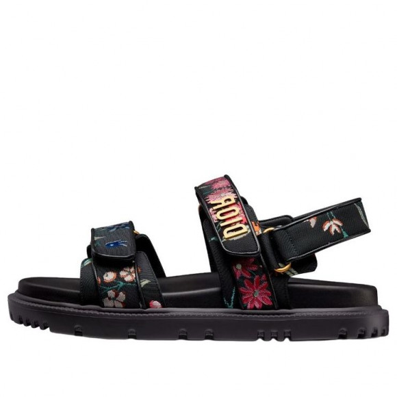 DIORact Sandal Black Multicolor - KCQ549FWL_S900