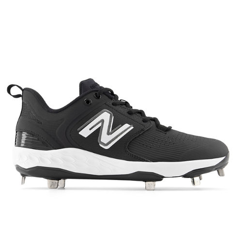 New Balance Men's Fresh Foam X 3000 v6 Metal Synthetics - Black/White - L3000SK6