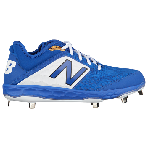 New Balance 3000v4 Metal Low Men s Metal Cleats Shoes Royal White