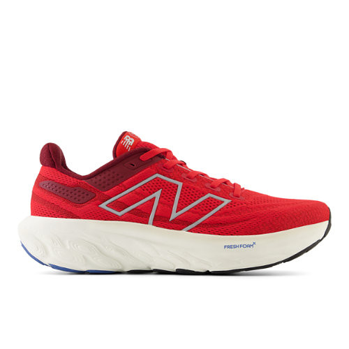 New Balance Men's Fresh Foam X 1080 v13 in Red/Grey Synthetic