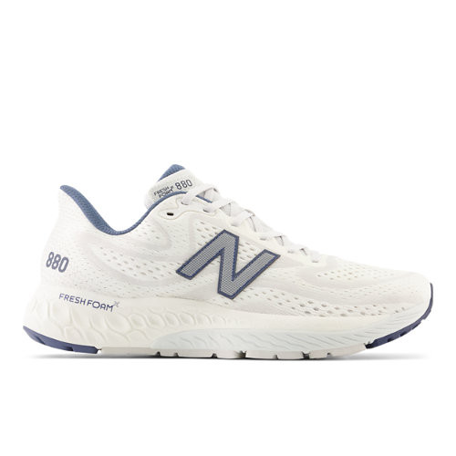 New Balance Men's Fresh Foam X 880v13 - White/Blue - M880S13