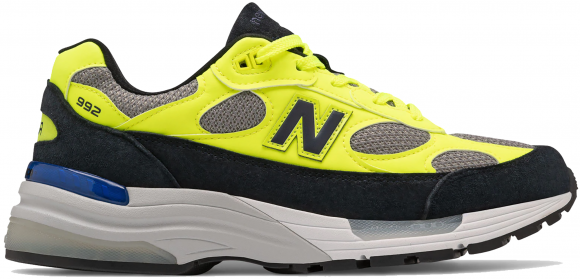 - zapatillas de running New Balance mujer neutro ritmo medio 44 - New Balance 992 Neon Yellow Black