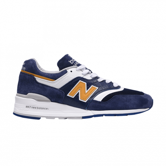 Кросівки жіночі new balance 574 wl574cj2 Made in USA 'Navy Mustard' - M997PAN