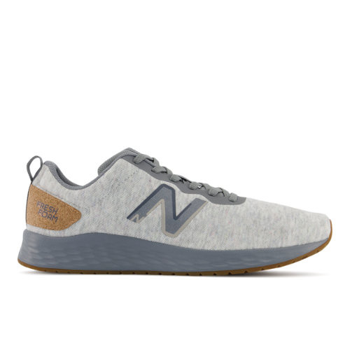 New Balance Men's Fresh Foam Arishi v3 - Grey/Brown - MARISGG3