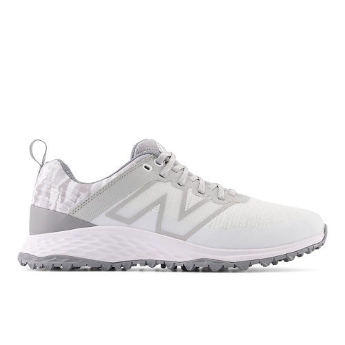 New Balance Men's Fresh Foam Contend v2 Golf Shoes - White/Grey