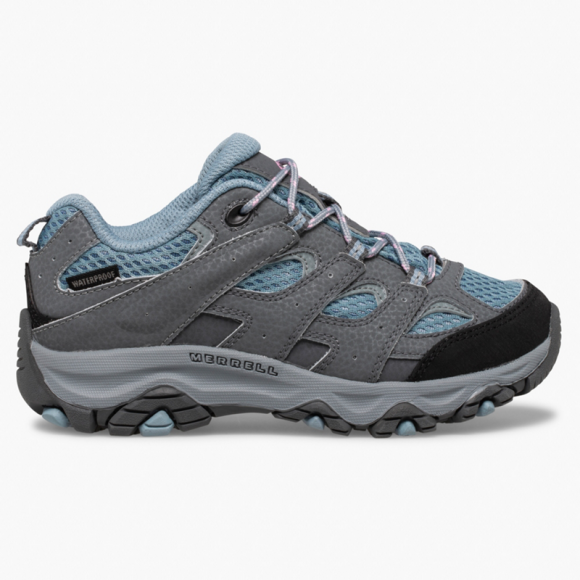 Merrell Kid's Moab 3 Low Lace Waterproof Sneaker, Size: 3, Altitude - MK165706