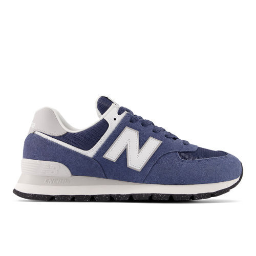 New Balance Men's 574 Rugged - Blue/White