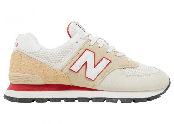 New Balance Men's 574 - Beige/Orange