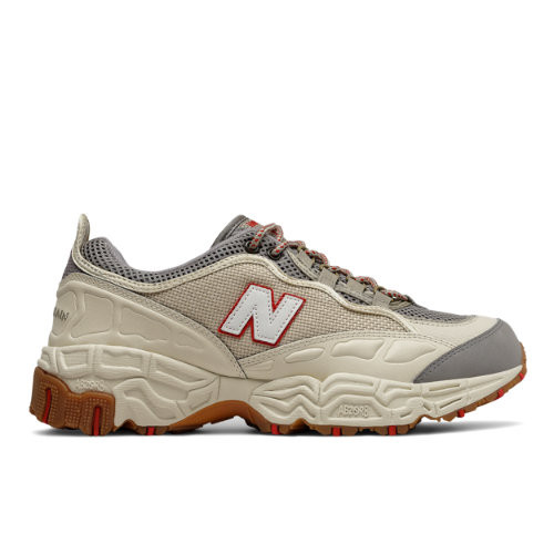 New Balance 801 Shoes - Incense/Team Red/Grey