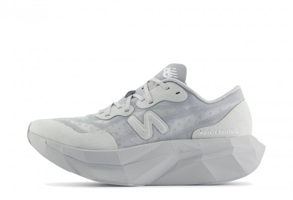 New Balance x District Vision FuelCell SuperComp Elite v4 Aluminum Grey - MRCELVD4