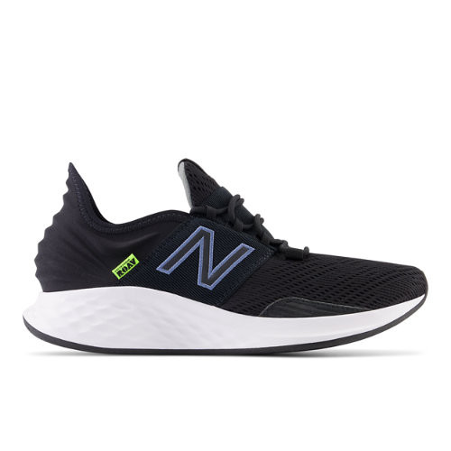 New Balance Men's Fresh Foam Roav - Black/White - MROAVBK1