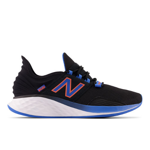 New Balance Men's Fresh Foam Roav - Black/Blue/Orange - MROAVBS