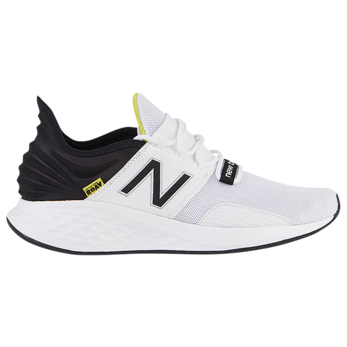 New Balance Fresh Foam Roav - Men's Running Shoes - White / Black - MROAVLW-D