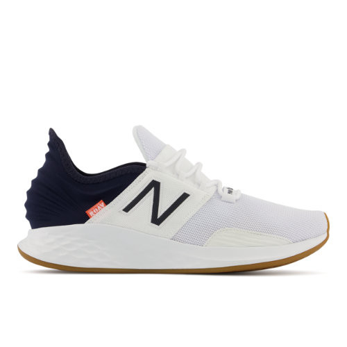 New Balance Men's Fresh Foam Roav - White/Blue - MROAVRH1