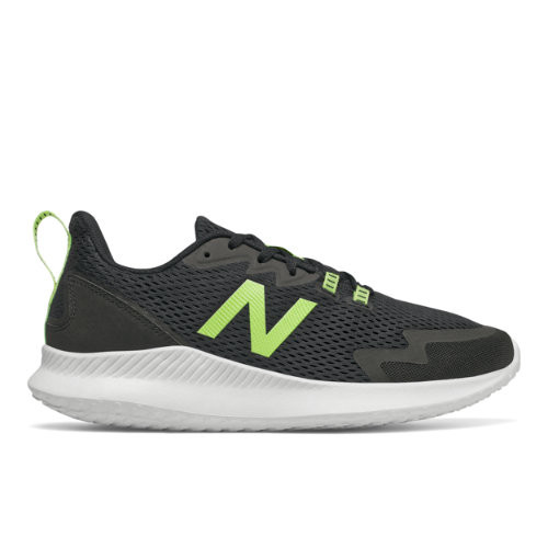 New Balance Men's NB Ryval Run in Black/Yellow Synthetic - MRYVLRB1