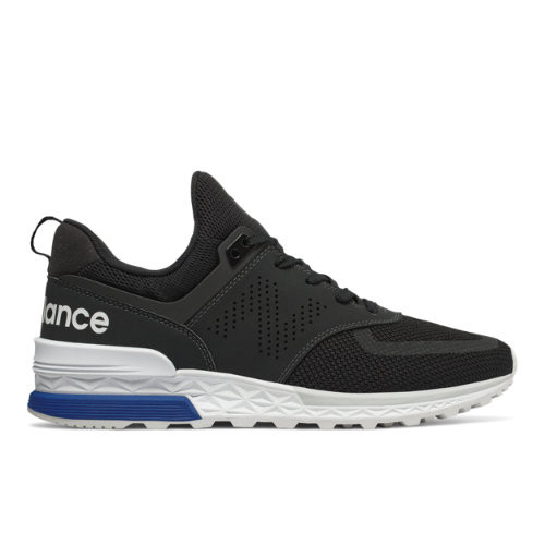 Hombres New Balance 574 Sport - Black, Black - MS574PCB