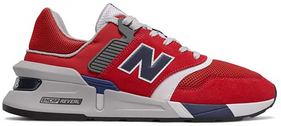 Zrównoważony New balance Printed Impact ObcisłyS New England Pack Red - MS997LOR