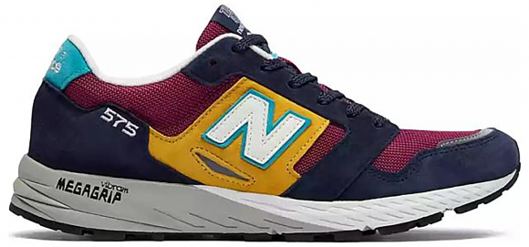 Hombres New Balance MTL575 Made in UK - Blue/Purple/Yellow, Blue/Purple/Yellow - MTL575LP