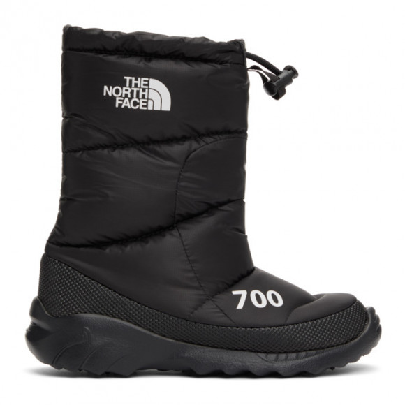 The North Face Black Down Nuptse 700 Boots
