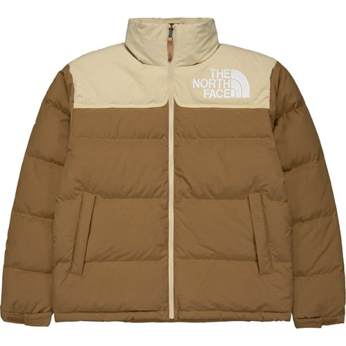 Versand an Bulgaria - BGN 92 Low-fi Hi-tek Nuptse, Utility Brown-gravel - NF0A7ZYP92Q