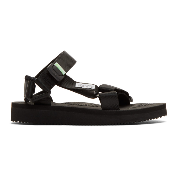 Suicoke Black DEPA-Cab Sandals - OG-022CAB