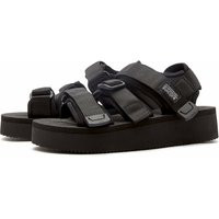 Suicoke Kisee Po Sandal in Black - OG-044PO-BK