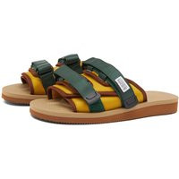 Suicoke Men's MOTO-Cab in Yellow/Brown - OG-056Cab-YLBR