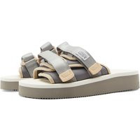 Suicoke Moto Po Slide in Grey/White - OG-056PO-GYWT