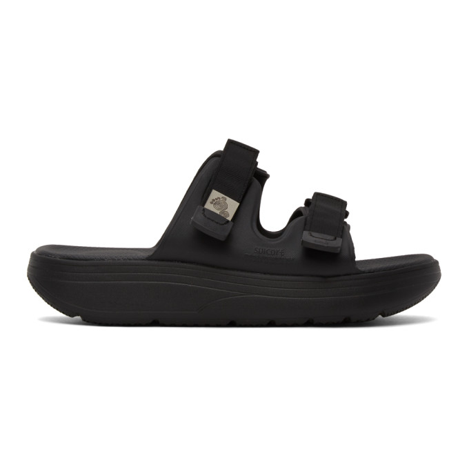 Suicoke Black Zona Sandals