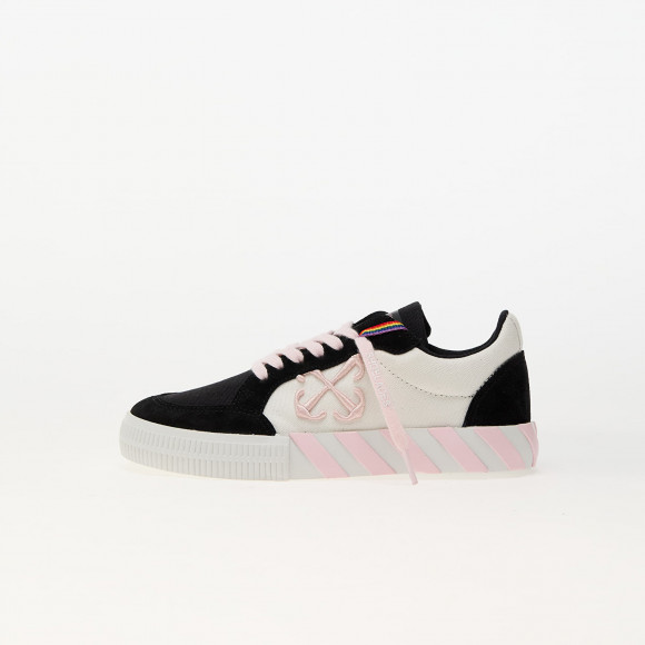 Sneakers Off-White Low Vulcanized Canvas/ Suede Black - Off White - OGIA001F24LEA0011003