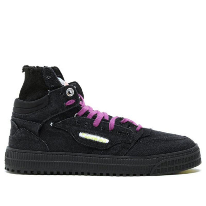 Off-White Off-Court 3.0 'Black' Black Sneakers/Shoes OMIA065E20FAB0011000 - OMIA065E20FAB0011000