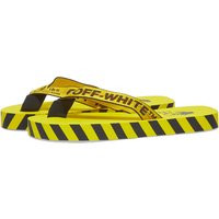 Off-White Men's Industrial Flip Flop in Yellow/Black - OMIC002C99MAT0011810