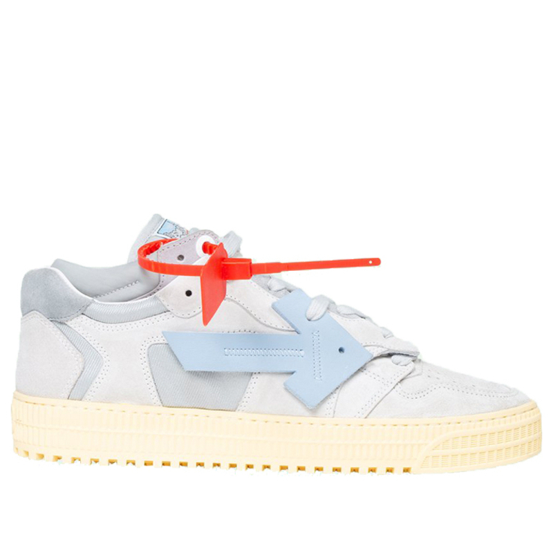 Off-White Womens WMNS 3.0 Low 'Light Grey' Light Grey/Light Grey Sneakers/Shoes OWIA181S20LEA0020505 - OWIA181S20LEA0020505