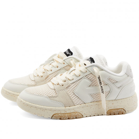 Off-White Men's Slim Out Of Office Sneakers Beige