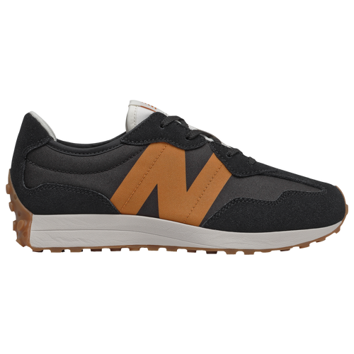 New Balance 327 - Boys' Preschool Running Shoes - Black / Madras - PS327HN1