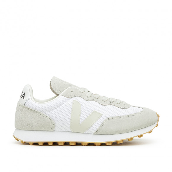 Veja Men's Rio Branco Vintage Runner Sneakers in White/Natural - RB012382B