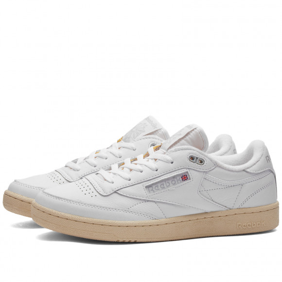 Reebok Men's Club C 85 Vintage Footwear White/Pure Grey/Paper White