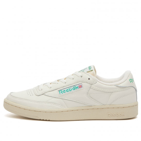 Reebok Men's Club C 85 in Chalk/Paperwhite - RMIA04HC99LEA0040355