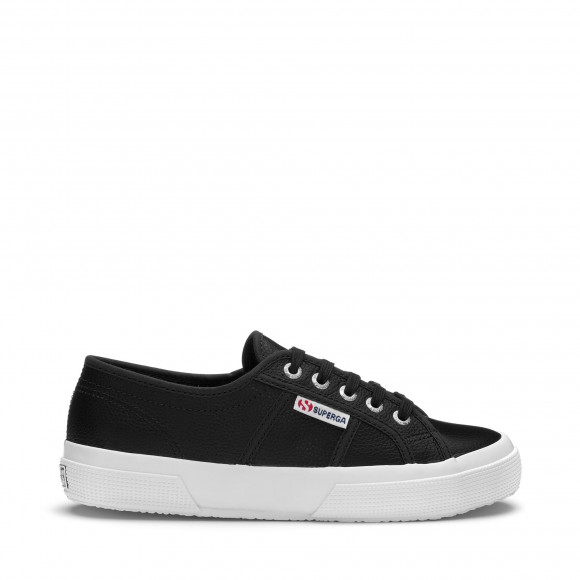 2750 TUMBLED LEATHER - Le Superga - Sneaker - Unisex - BLACK - S009VH0