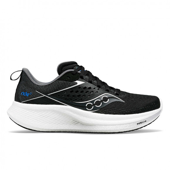 Women's Saucony Ride 17 Black|White - S10924-100