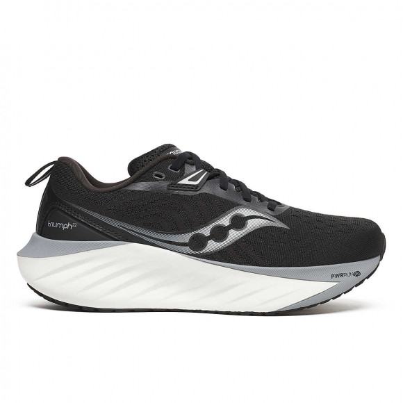 Women's Saucony Triumph 22 Wide Black|White - S10965-200